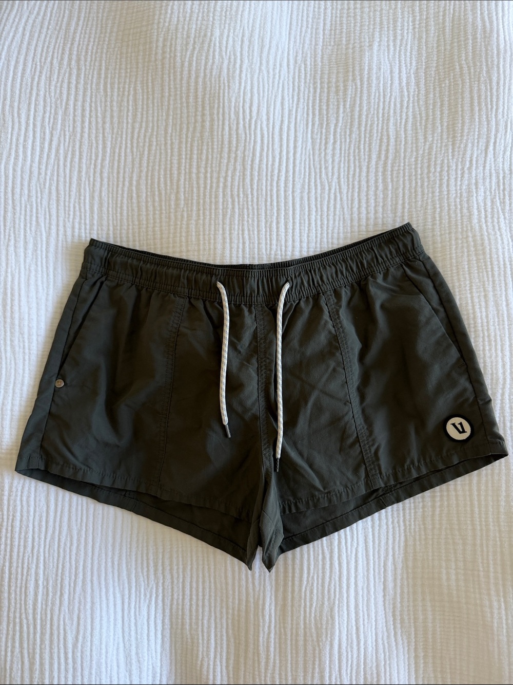 Vuori Women’s Sunwashed Shorts in Oregano